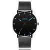Sleek Unisex Ultra-Thin Mesh Strap Quartz Watch