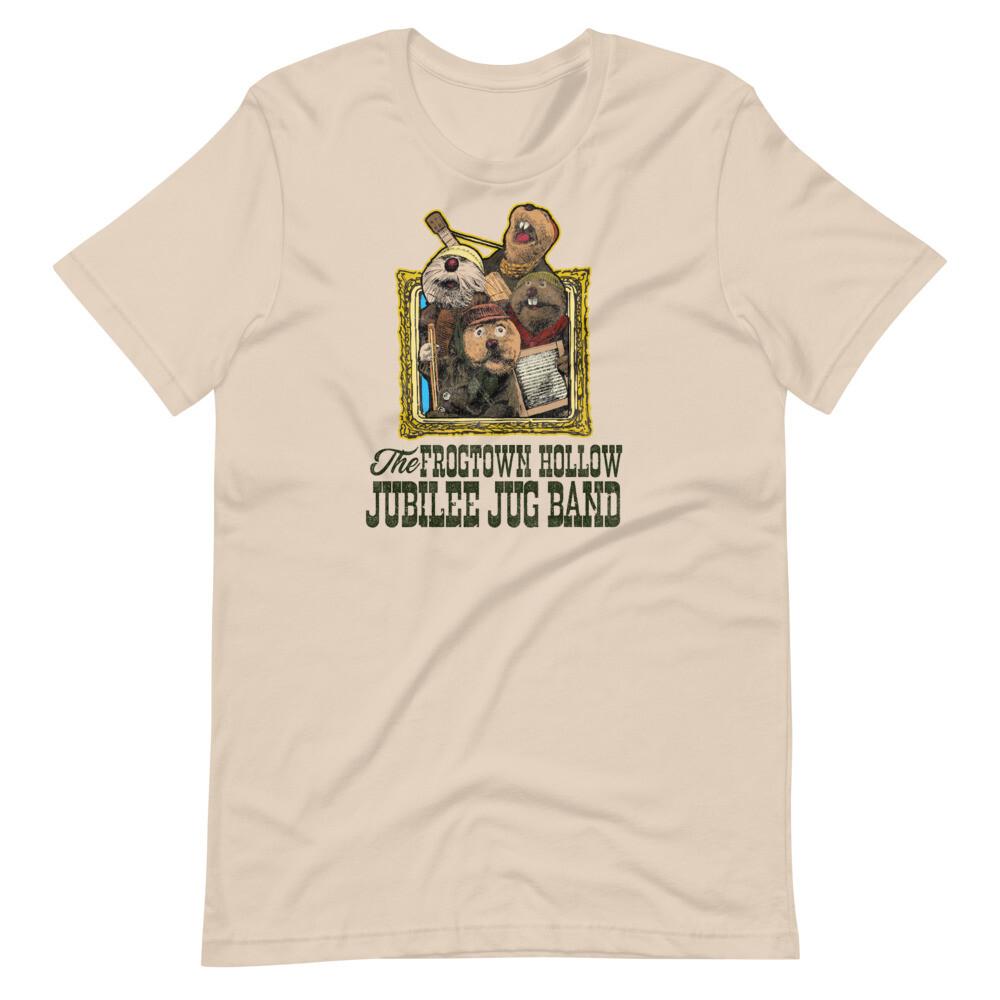 THE FROGTOWN HOLLOW JUBILEE JUG BAND Graphic Tee Shirt Unisex t-shirt Unisex T-Shirt M