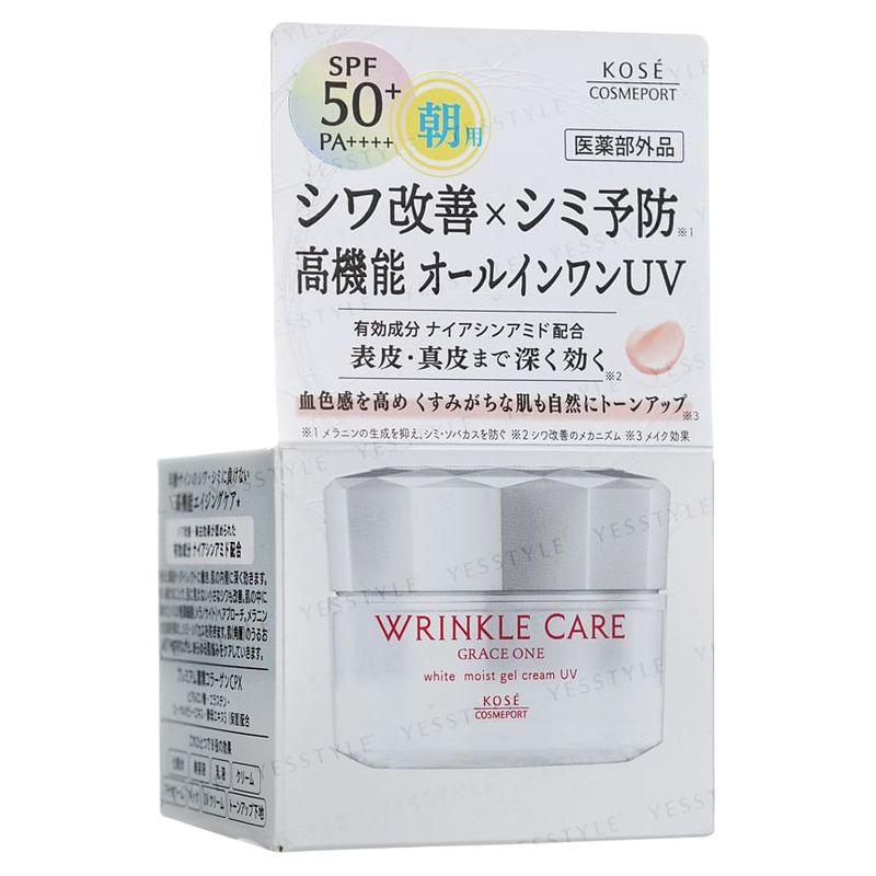 Kose Grace One Wrinkle Care White Moist Gel Cream UV SPF 50+ PA++++