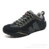 Unisex Low-Cut Hiking Shoes With Cushioned Sole Rubber Outsole Anti-Slip Outdoor Walking Trail Sneakers