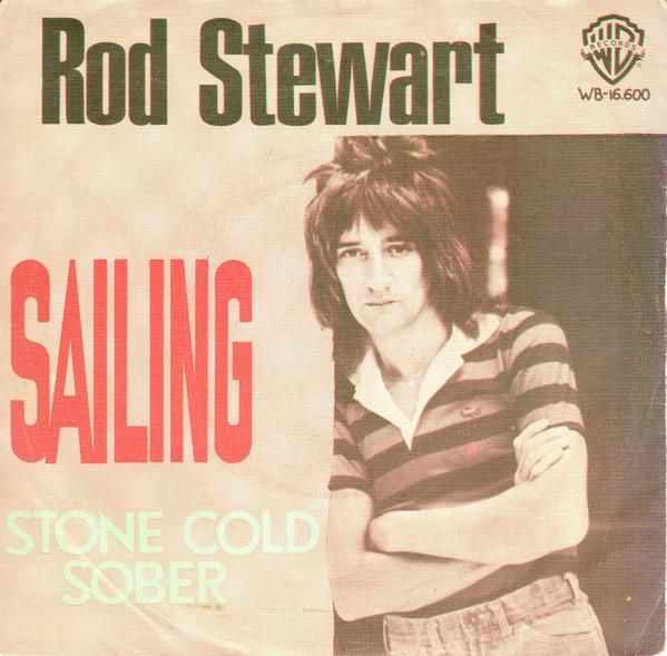 

7inch Record ROD STEWART Sailing WB16600 WARNER BROS. R 1975 Netherland Rock Used