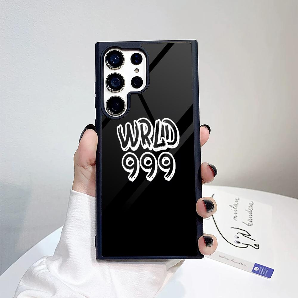 

Rapper 999 J-Juice W-WRLD Phone Case For Samsung Galaxy S26 S25 S24 S23 S22 S21 S20 FE Edge Pro Plus Ultra PC+TPU Cover Galaxy S20