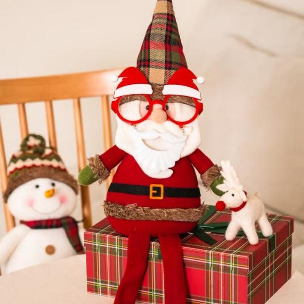 Jul Hemmafest Glasögon Tomteskägg