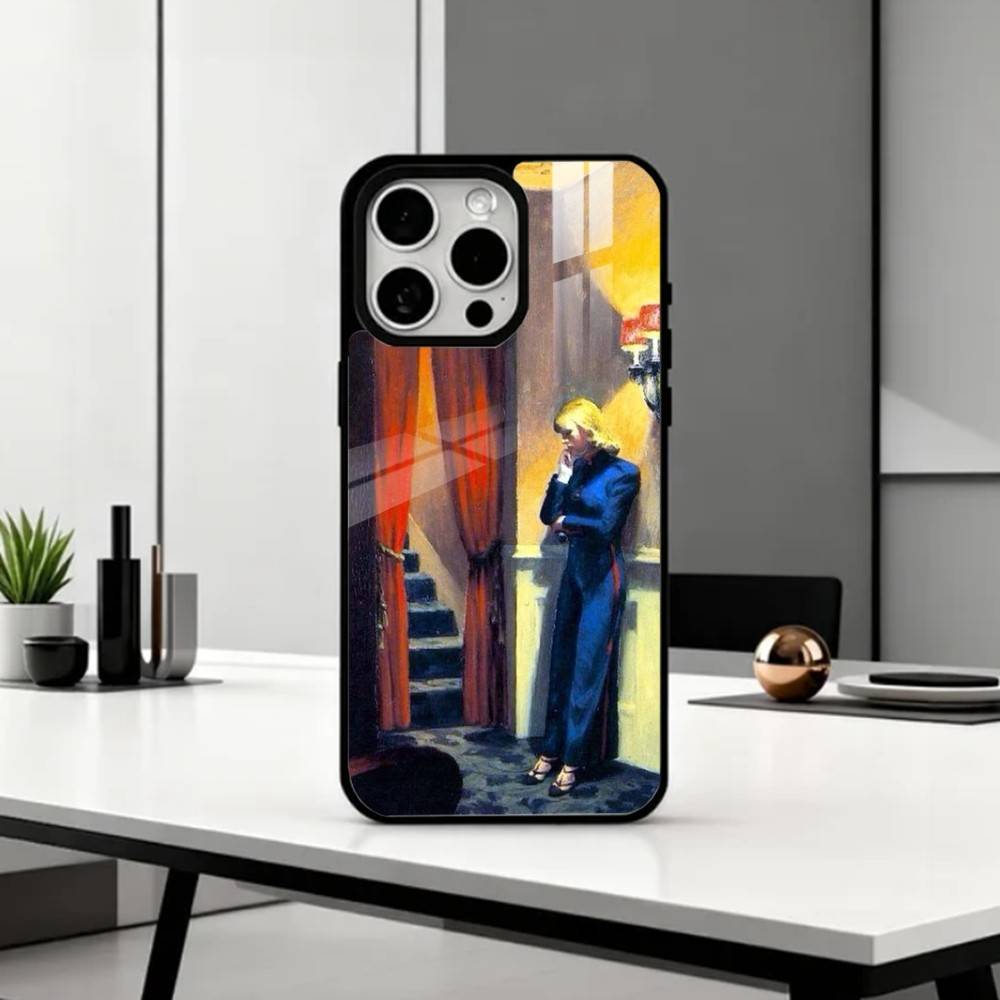 Cool E-edward H-hopper Art Phone Case For iPhone17,16,15,14,13,12,11 Plus,Pro Max Magnetic For Magsafe Wireless Charging