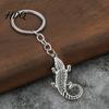 Metal Keychain Pendant Crocodile for Backpack Simulated Animal Car Key Lightweight Ring Decorative Backpacks and Handbags Daily Use Chains