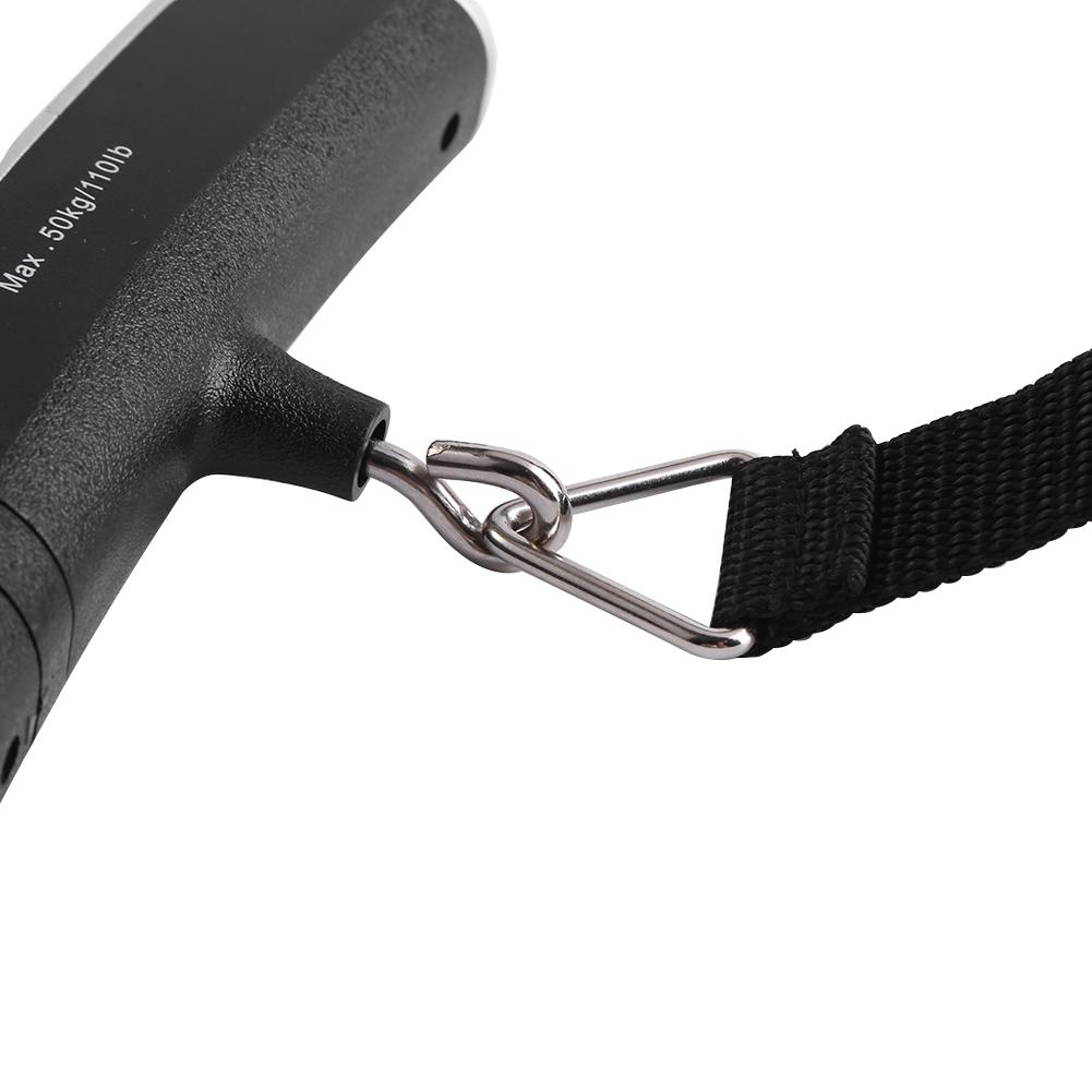 Portable T Shaped LCD Digital Electronic Luggage Bag Scale Temperature Testing with Backlight