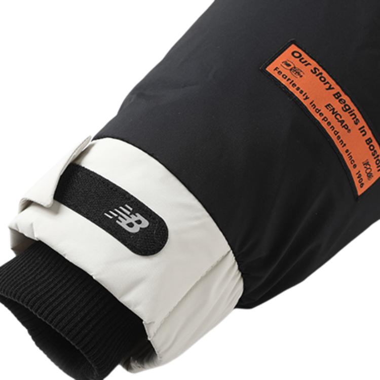 New Balance Down Jackets Unisex Ecru Hooded Thickened NPA44023-BEI