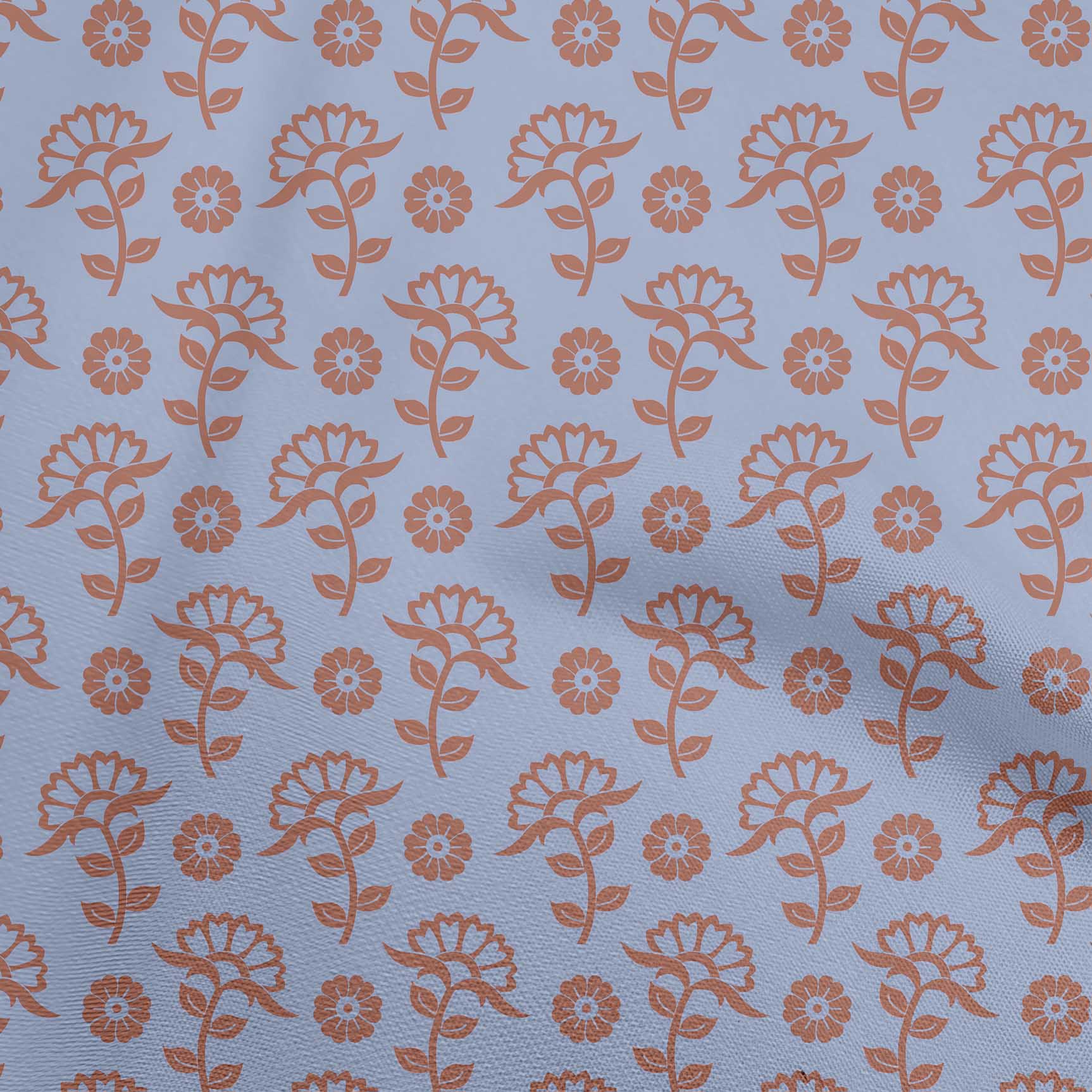 

oneOone Cotton Poplin Grayish Purple Fabric Asian Floral Block Diy Clothing Quilting Fabric Print Fabric By Yard 42 Inch 42 Inch Wide - Viscose Chiffon бірюзовий колір синій