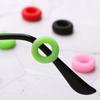 Anti Slip Outdoor  Round Glasses Ear Hooks Sports Temple Tips Eyeglass Holder Silicone Grips