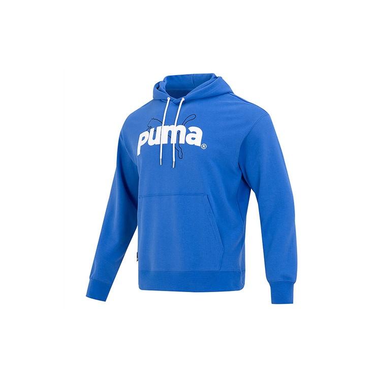 PUMA Essential Regular Hoodie Blue Men s 620631-92 L