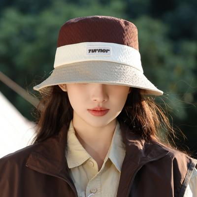 Women'S Bucket Hat Uv Protection Outdoor Quick-Drying Mountaineering Hat Ins Versatile Washbasin Hat
