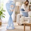Cover for Floor Fan, Full Wrap Protective Cover for Standing Fan Storage