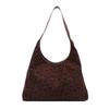2025 Women's Large Capacity Leopard Print Shoulder Tote & Bucket Bag