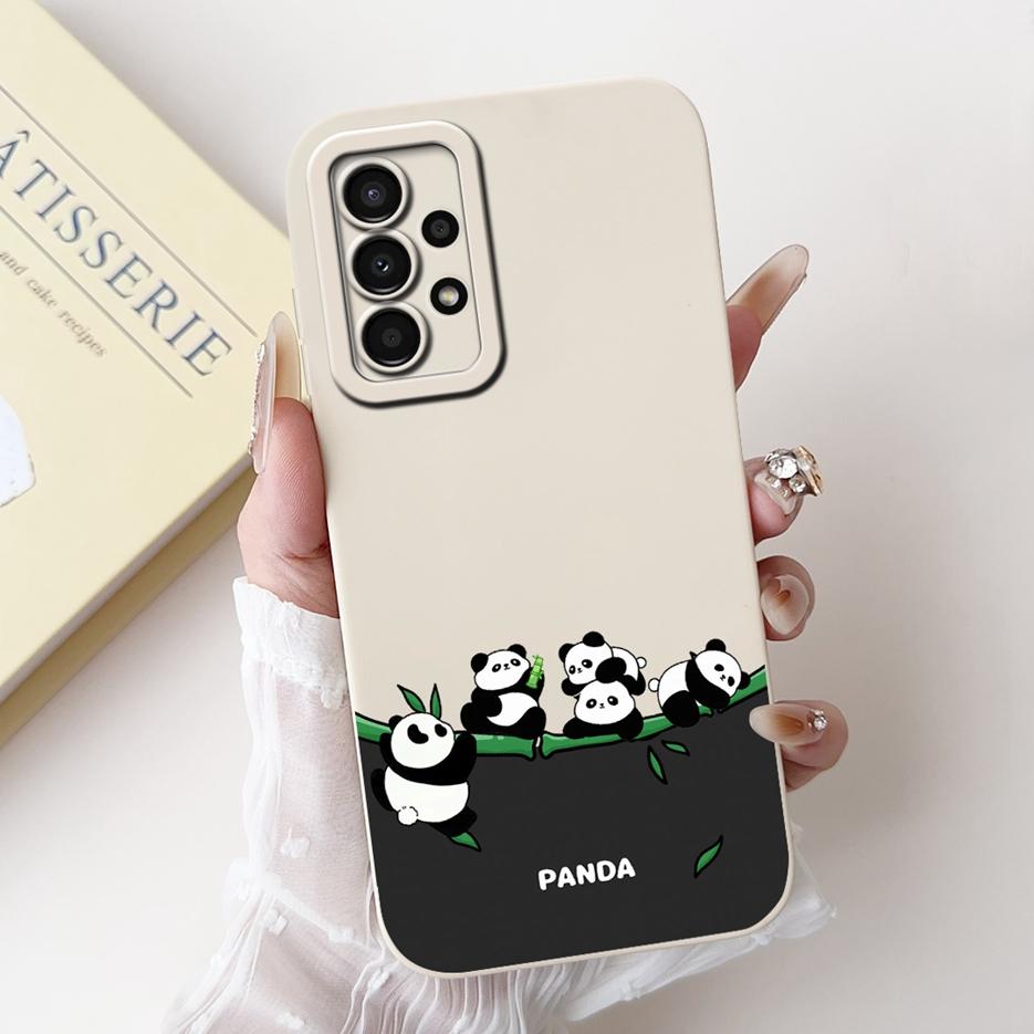 For Samsung Galaxy A13 4G Case A33 A53 A73 5G Cute Animals Cartoon Cover Soft TPU Phone Case For Samsung A13 A 33 53 73 5G Shell