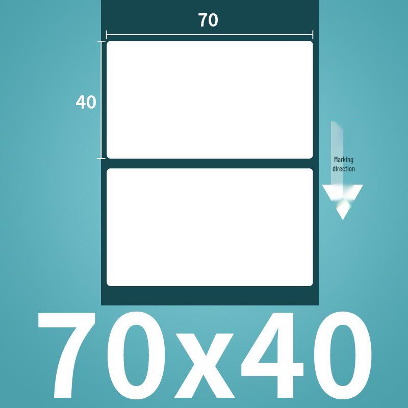 Durable Thermal Self-Adhesive Labels for Supermarket Barcodes and Express Waybills