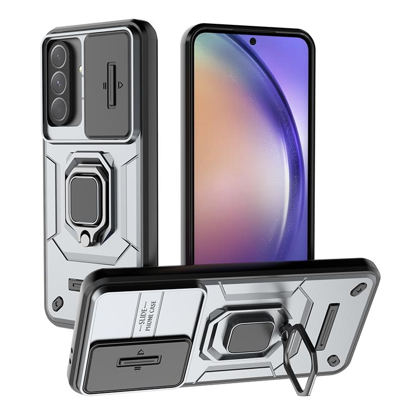 Armor Case For Samsung Galaxy A56 A36 5G Heavy Duty Shockproof Anti-Scratch With Ring Holder Phone Cover