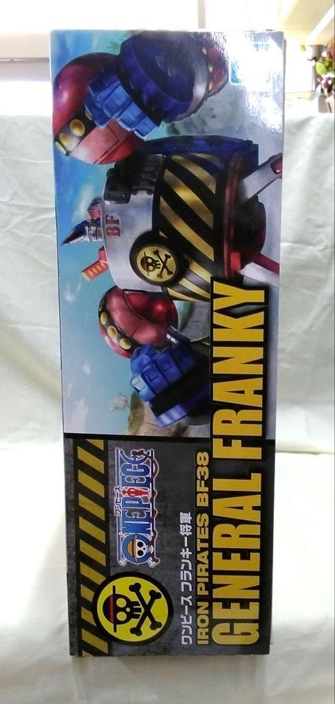 [USED] 7-59.ONE PIECE Iron Pirates Shogun Franky Figure