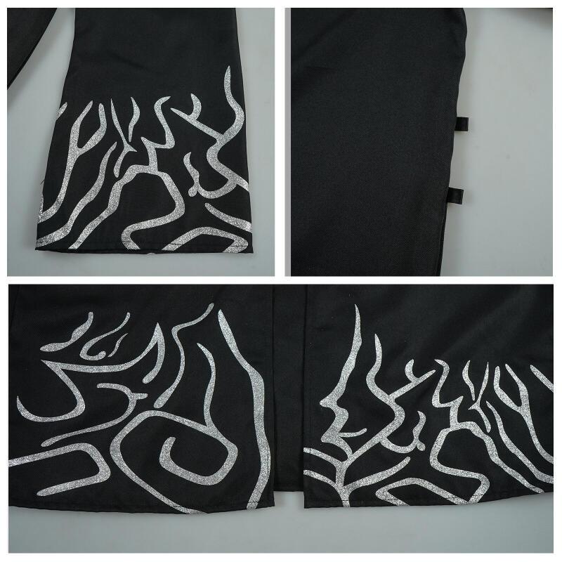 Movie Demon Hunters Saja Boys Costume Kpops Sajaboy Jinu Black Demon Outfit Halloween Party Costume