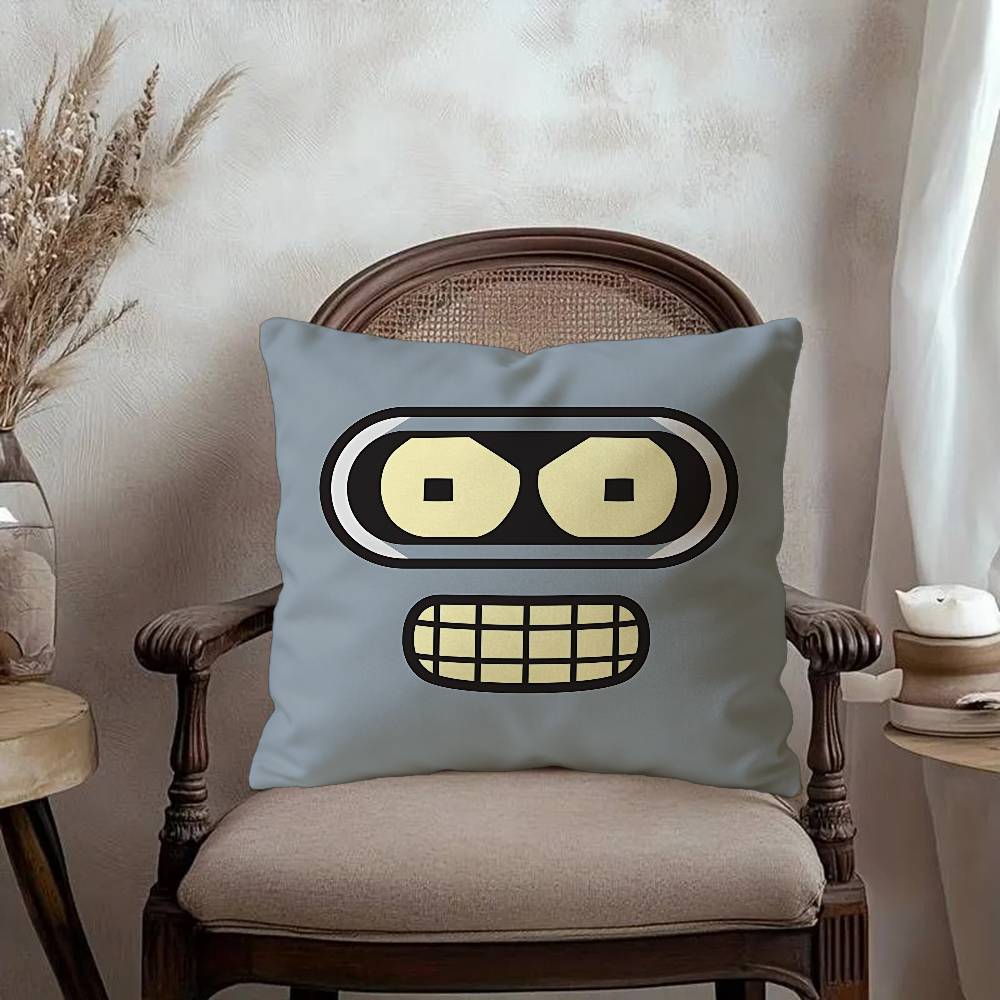 F-Futurama Pillowcase toon Gift Cushion Cover Bedroom Home Sofa Chair Seat Decor pillow case