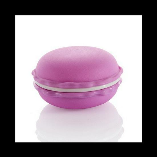 

Mini Macaron Jewelry Box - Portable Storage for Stud Earrings and Miscellaneous Items