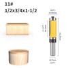 High Performances Engraving Router Bit with Various Profile 1/2inch Shank for Wood Plastic Composite Materials