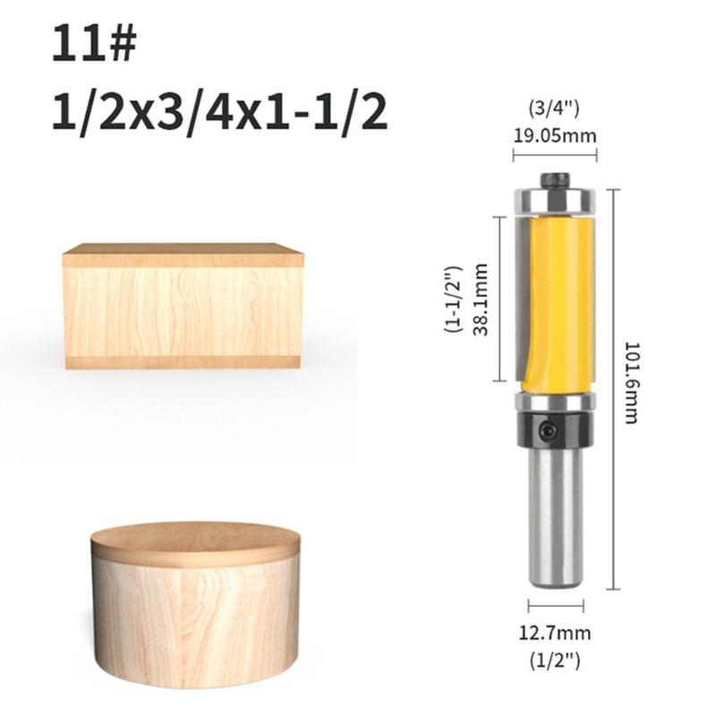 High Performances Engraving Router Bit with Various Profile 1/2inch Shank for Wood Plastic Composite Materials