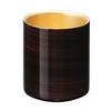 Tsubame Yamanaka Lacquer Rock Tumbler Shikage Urushi x 250cc SimpleBag Made in Vietnam Urushi Made in Japan J-kitchens-SimpleBag 7.3cm 8.3cm / /