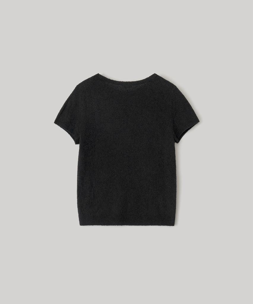 ANOTHER OFFICE WOMEN W. Basque Pullover (Black)