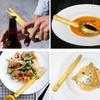 Stainless Steel Outdoor Tableware Set  Portable and Foldable Combination Western Food Knife Fork Spoon Multi-functional Bottle Opener for Travel