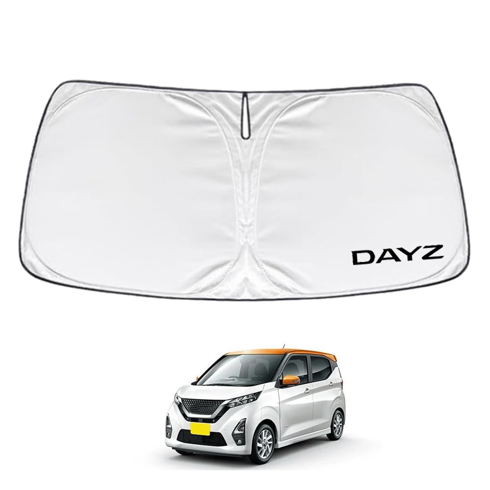 

SAWAKAKI Солнцезащитный козырек на лобовое стекло Nissan Dayz серии B40 с защитой от солнечного тепла и УФ-лучей, компактное хранение, индивидуальный логотип, защита, изоляция, защита,