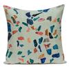 3D Lovely Geometric Simple Pillow Case Polyester Sofa Home Cushion Cover For Bedroom Car Pillowcase Pillow Cover