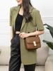 2025 Women's Genuine Leather Tofu Crossbody Bag - Fashionable Summer Shoulder Bag