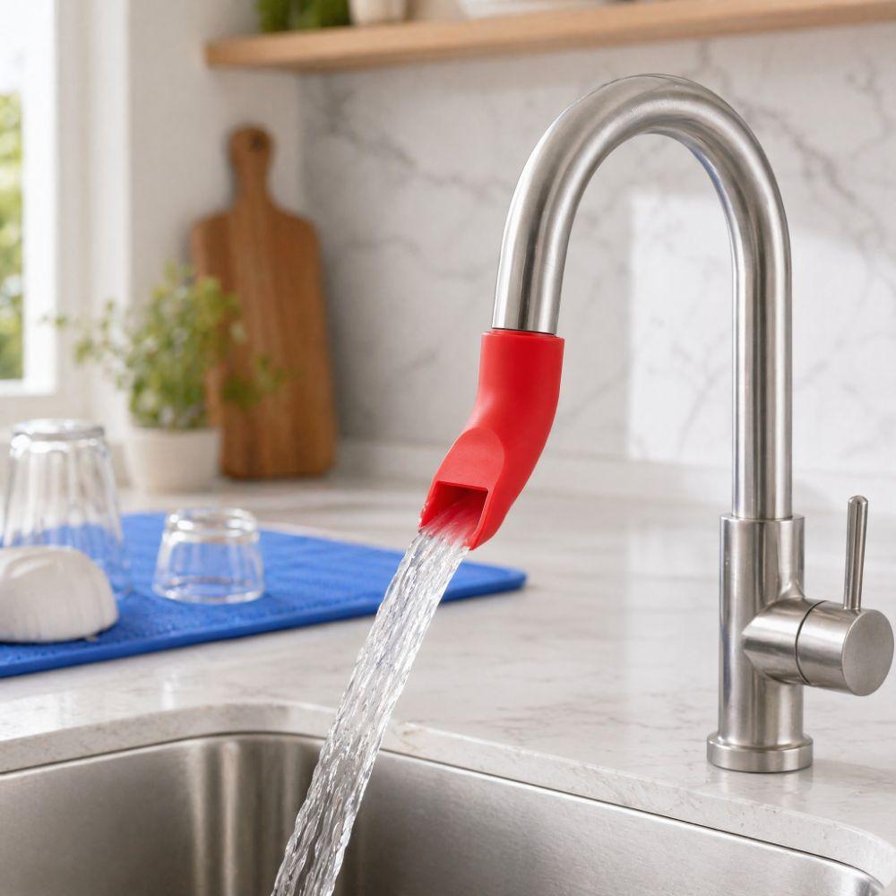 Extended Length Kitchen Faucet Extender Splash-proof Water Faucet Extender Bathroom Accessories