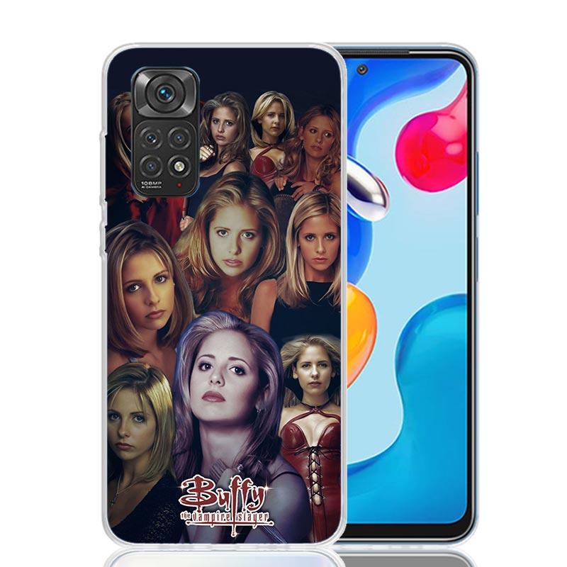 Buffy the Vampire Slayer Phone Case For Xiaomi Redmi Note 15 14 13 12S 12 Pro Plus 11S 11E 11 11T 10S 10 Art Soft Pattern Cover