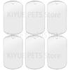 Wholesale 20PCS Pet Supplies Personalized Dog ID Tag Stainless Steel Custom Engraved Cat Pendant Accessories