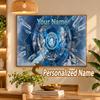 Custom Name Manchester City 5D Diamond Painting Personalized Full Drill Diamond Art Kit Gift