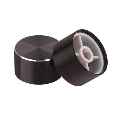 1Pcs 22X12Mm 6Mm D-Type Shaft Hole Potentiometer Control Knob For Volume Tone Knobs Black