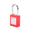 5 Sets 38mm Lockout Lock Insulation LOTO Nylon PA Steel for Nuclear Energy Logistics Transport