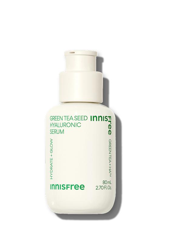Innisfree Green Tea Seed Hyaluronic Acid Serum 80ml – Best-Selling Hydrating & Soothing Serum