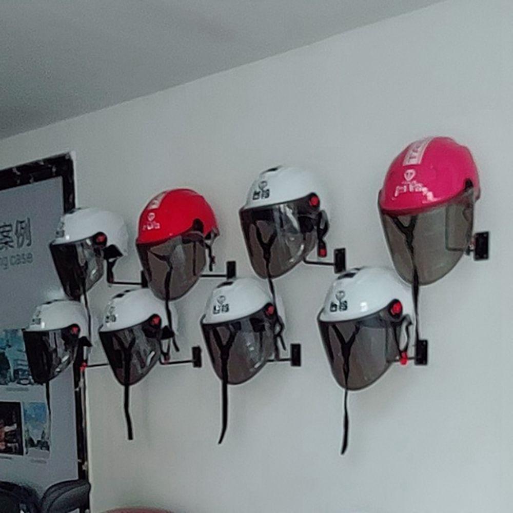 Motorcycle Helmet Holder Hat Organizer Display Holder Storage Rack Helmet Stand Hat Display Rack