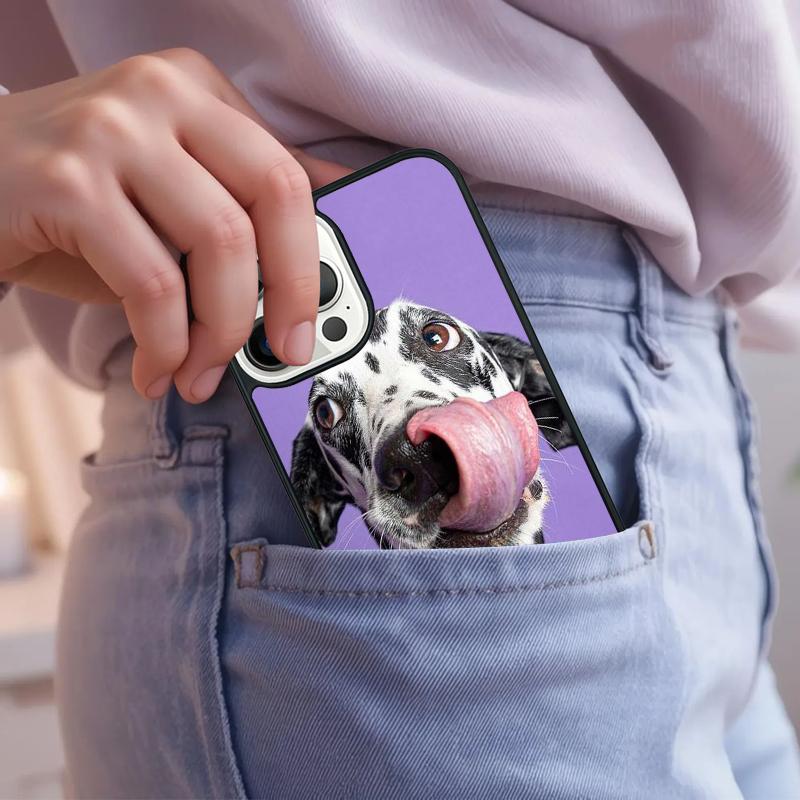 Cute Dog Phone Case For iPhone 17 Air 15 16e 14 13 Pro Max Coque 12 11 Pro Max PLUS Cover