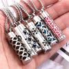 Stainless Steel Perfume Oils Necklace Essential Oil Diffuser Necklace  Jewelry Accessories