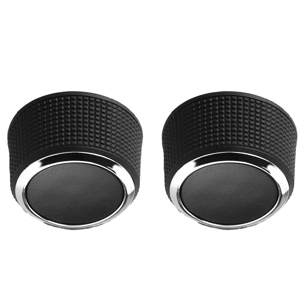 2 Sets of Rear Audio Volume Control Knob Compatible with 2007-2013 Buick Enclave Cadillac Escalade Chevy Suburban GM Tahoe Traverse Silverado Sierra