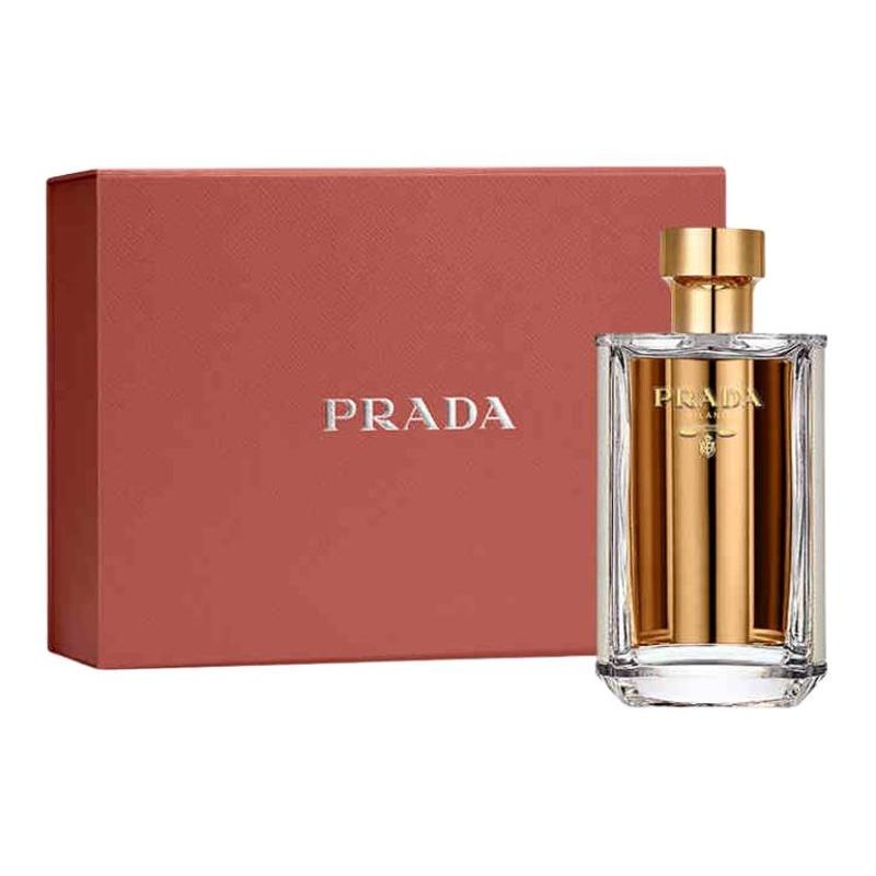 Prada Лимитированная Новогодняя Коллекция Вечерний Аромат Парфюм для Женщин Цветочный Аромат EDP Лимон Иланг-Иланг / 100 мл коричневый
