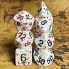 Würfelspiele Polyedrisches Würfelset Hohe Qualität Gemischtes Würfelset Mehrere Wunderbare Stile Mit Samtbeutel Für Dnd Spiel Rpg Brettspiel