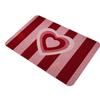 Heart-shaped Anti-slip Bathroom Sisal Mat - Shower & Bath Foot Protection