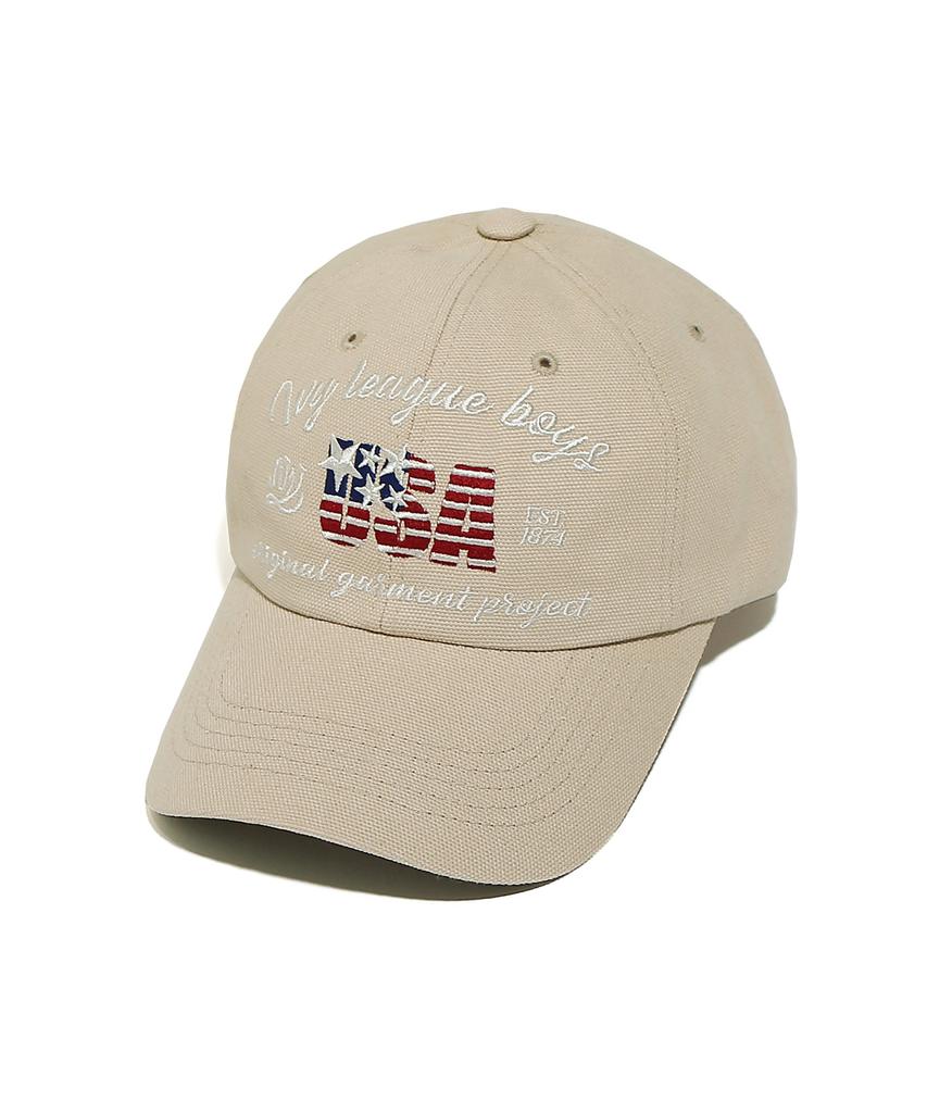 OGARP Ivyboy Lettering B.B Cap Ivory