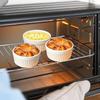6pcs with Lid Ramekin 8 Oz Pudding Cup Multifunctional Soup Cup  Custard