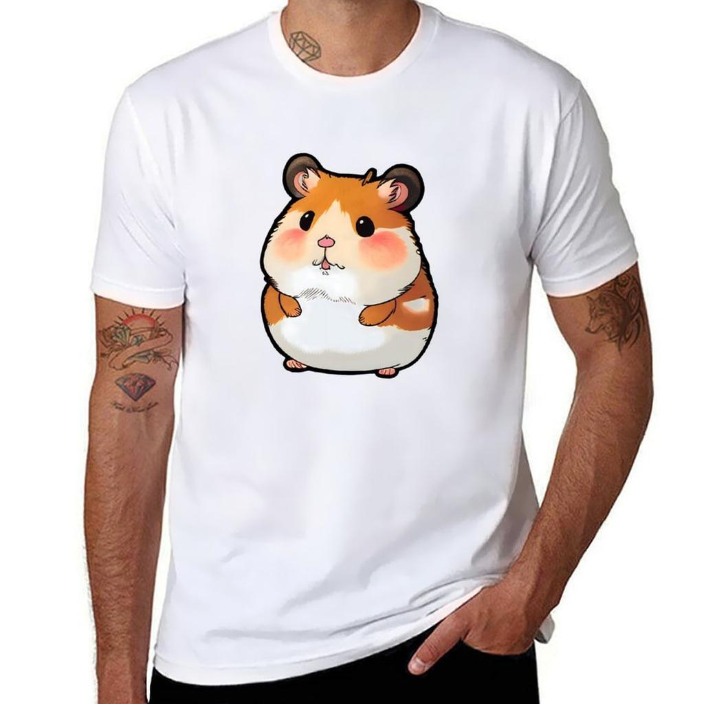 cute hamster TShirt Dry Fit Running Short Sleeve Top