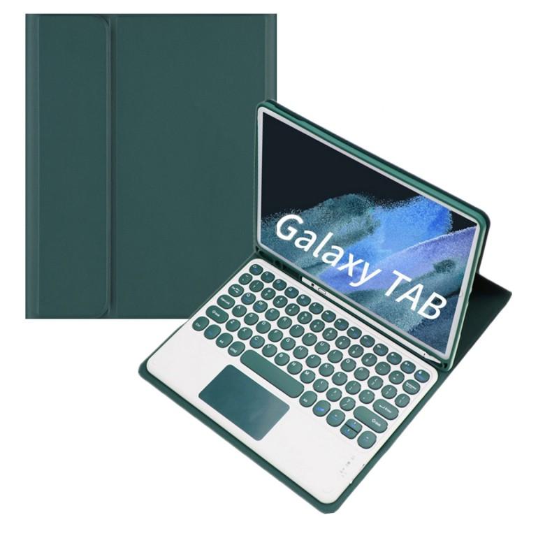IPad 10th Gen Keyboard Case 10.2 Inch Touchpad Flip Cover PU TPU Protective Shell
